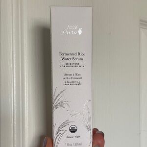 100% Pure Fermented Rice Water Serum - Cream White
